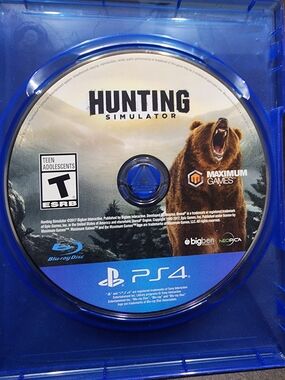 Hunting Simulator PS4 Sony PlayStation 4 With Case Only Tested